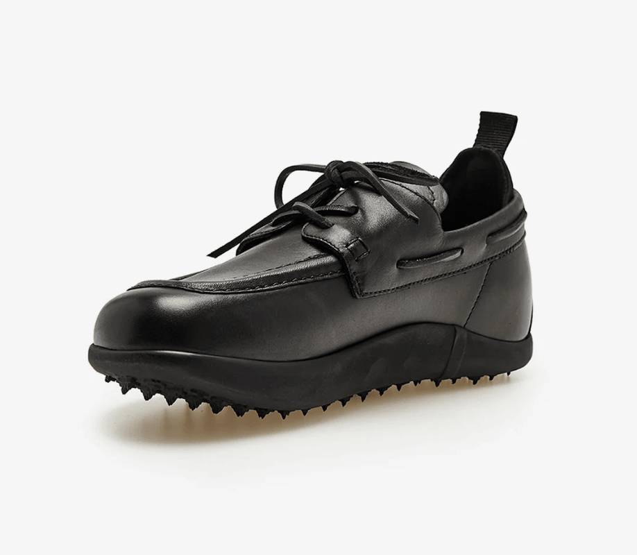 SCARPA IN PELLE LACCI - CALZATURE - Due Piedi