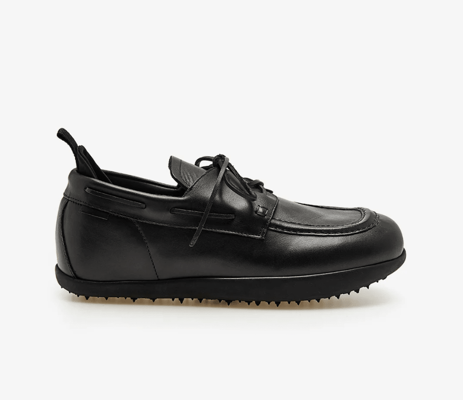 SCARPA IN PELLE LACCI - CALZATURE - Due Piedi