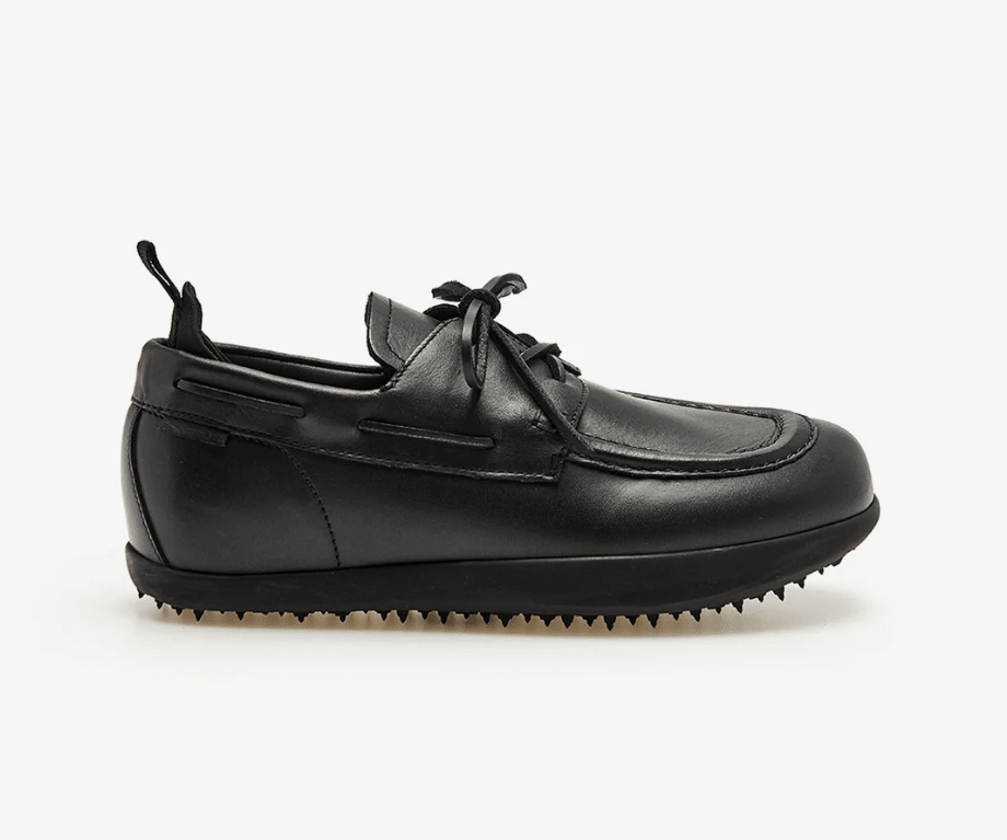 SCARPA IN PELLE LACCI - CALZATURE - Due Piedi