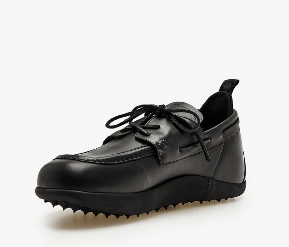 SCARPA IN PELLE LACCI - CALZATURE - Due Piedi