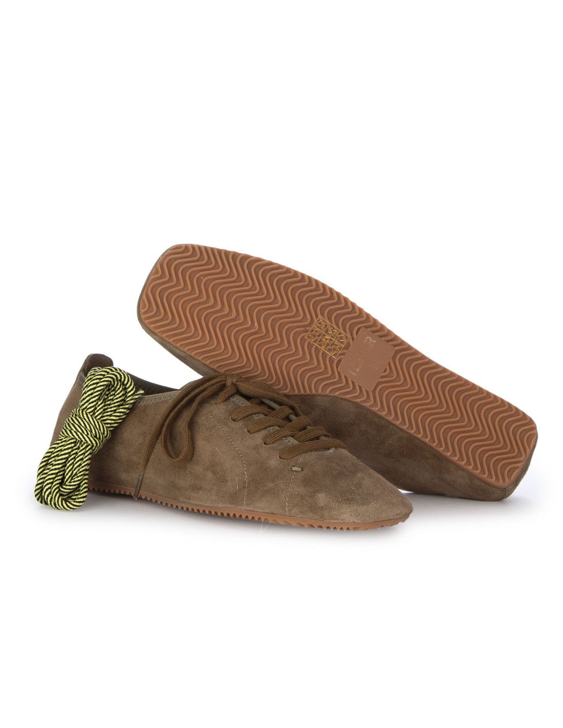 SCARPA LACCI IN CAMOSCIO - CALZATURE - Due Piedi