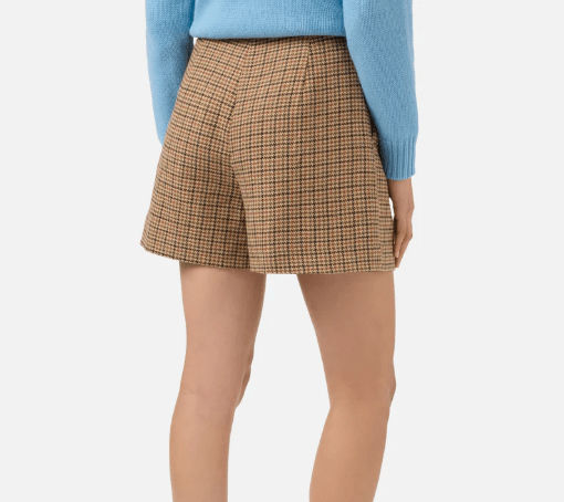 SHORTS PIE DE POULE - ABBIGLIAMENTO - Due Piedi