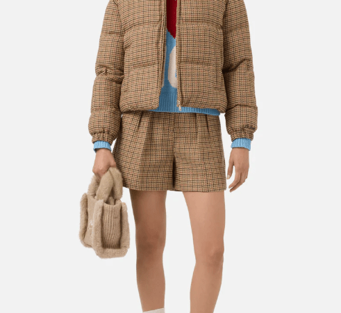 SHORTS PIE DE POULE - ABBIGLIAMENTO - Due Piedi