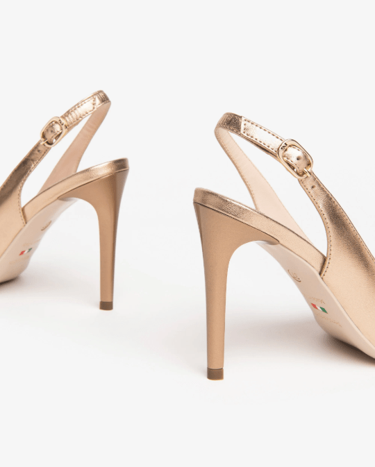 SLIMBACK IN PELLE LAMINATA - CALZATURE - Due Piedi