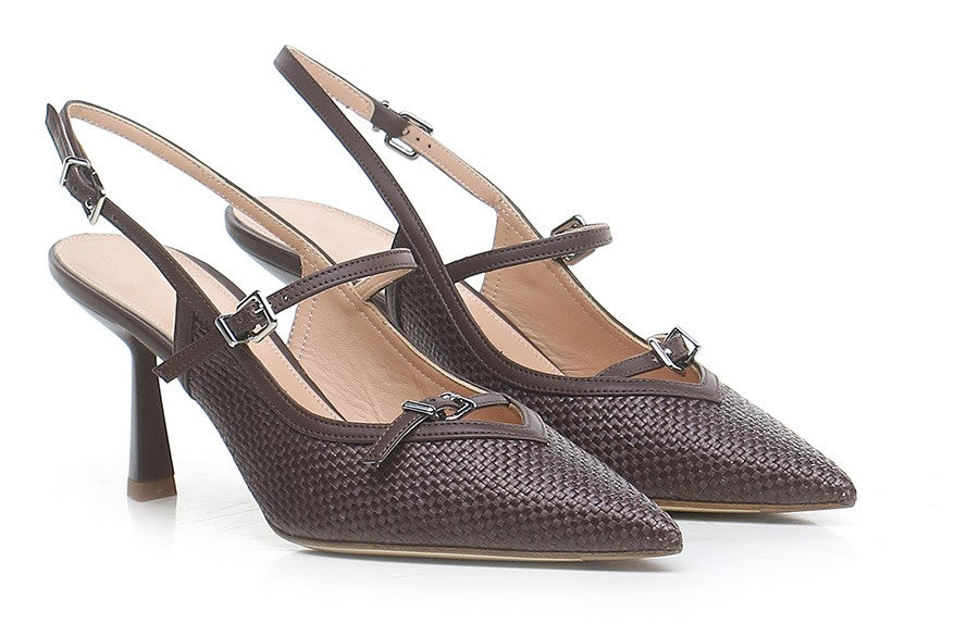 SLINGBACK IN PELLE - CALZATURE - Due Piedi