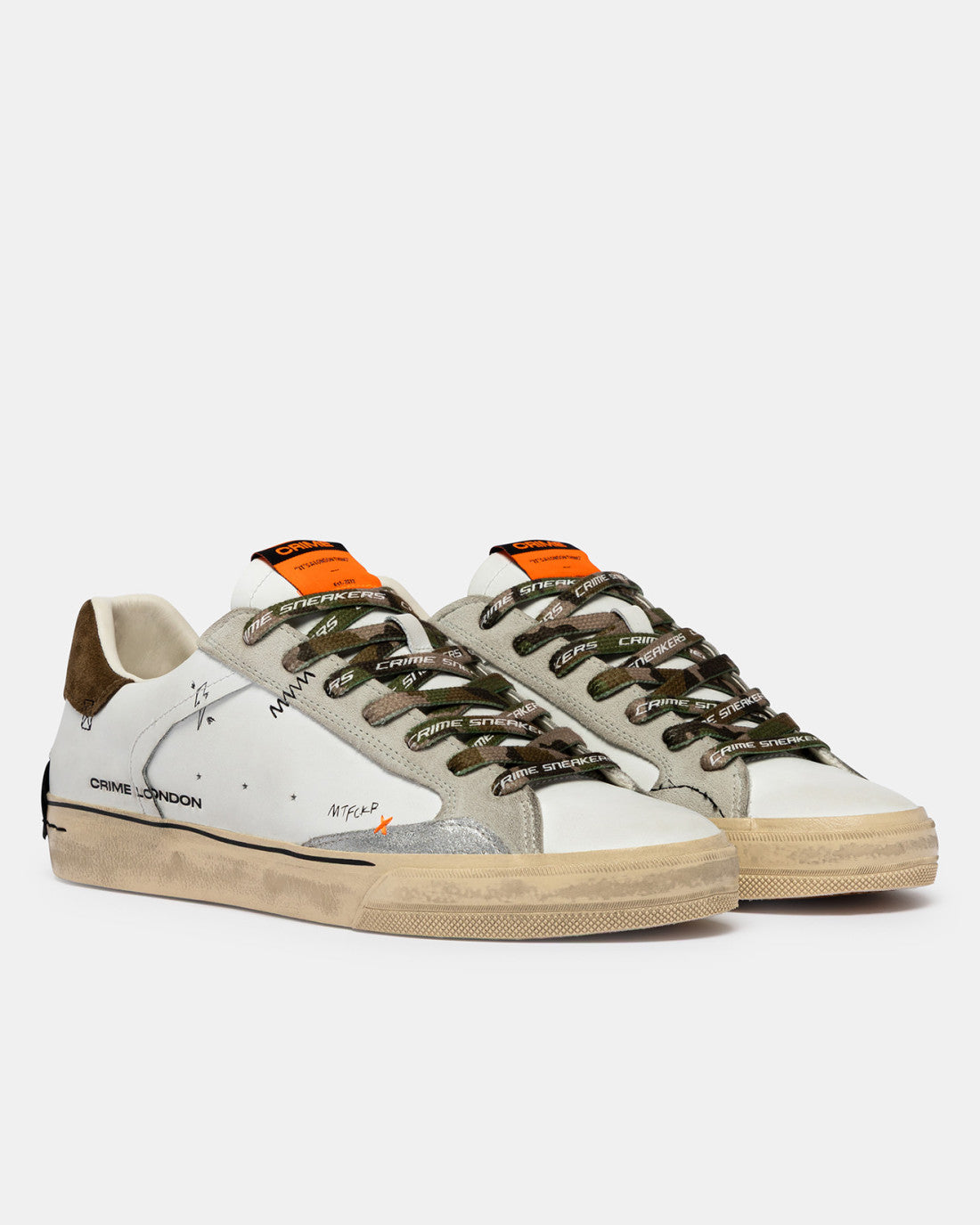 SNEAKERS IN PELLE - CALZATURE - Due Piedi