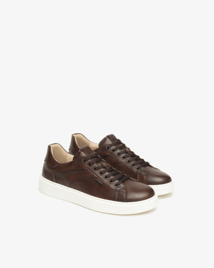 SNEAKERS IN PELLE - CALZATURE - Due Piedi