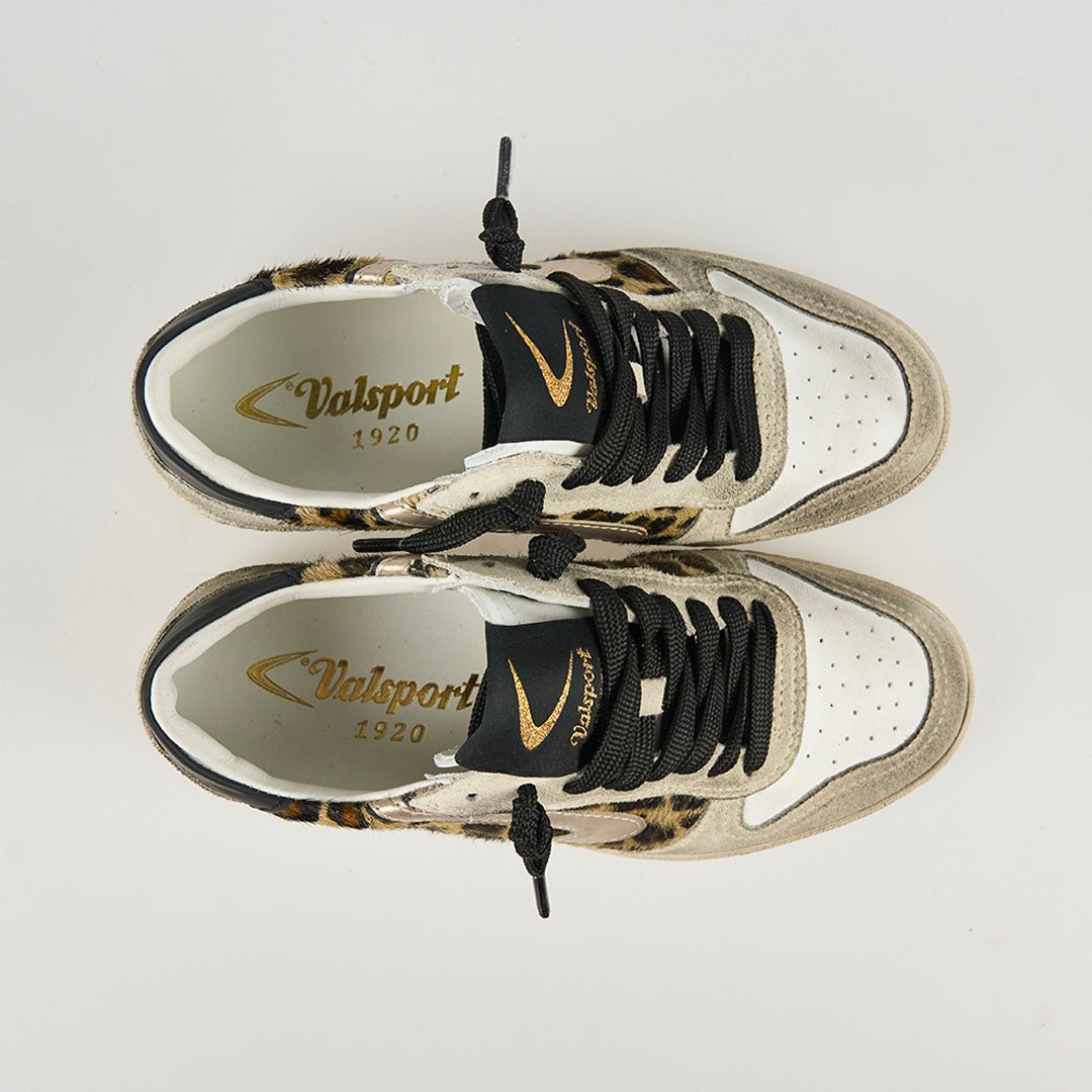 SNEAKERS IN PELLE E CAVALLINO - CALZATURE - Due Piedi