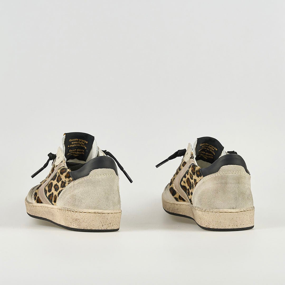 SNEAKERS IN PELLE E CAVALLINO - CALZATURE - Due Piedi