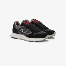 SNEAKERS IN PELLE E TESSUTO - CALZATURE - Due Piedi