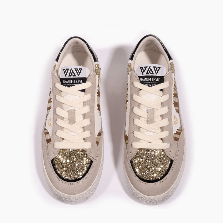 SNEAKERS IN PELLE E TESSUTO - CALZATURE - Due Piedi