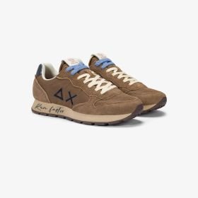 SNEAKERS IN PELLE E TESSUTO - CALZATURE - Due Piedi