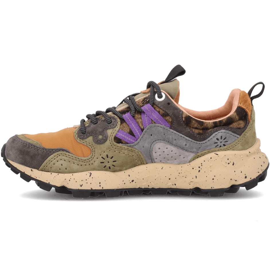 SNEAKERS IN PELLE E TESSUTO - CALZATURE - Due Piedi