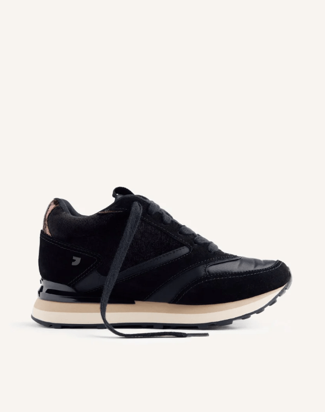 SNEAKERS IN PELLE E TESSUTO - CALZATURE - Due Piedi