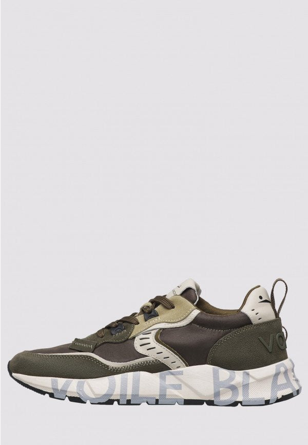 SNEAKERS IN PELLE E TESSUTO - CALZATURE - Due Piedi