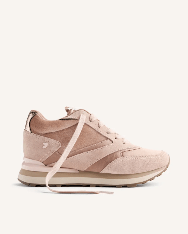 SNEAKERS IN PELLE E TESSUTO - CALZATURE - Due Piedi