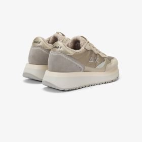 SNEAKERS IN PELLE E TESSUTO - CALZATURE - Due Piedi