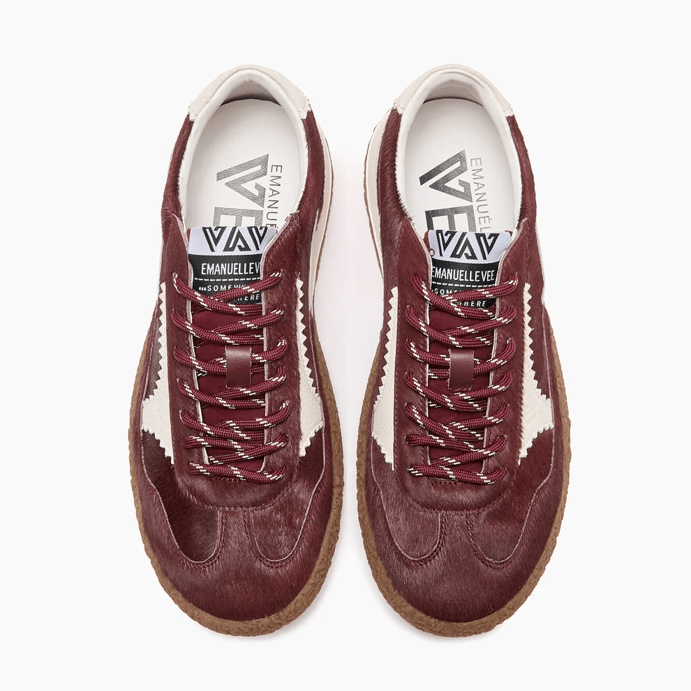 SNEAKERS IN PELLE E TESSUTO - CALZATURE - Due Piedi