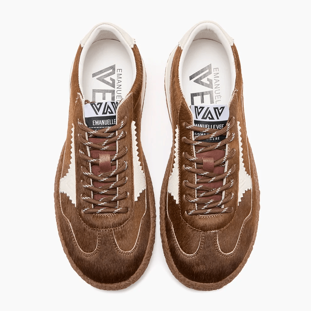 SNEAKERS IN PELLE E TESSUTO - CALZATURE - Due Piedi