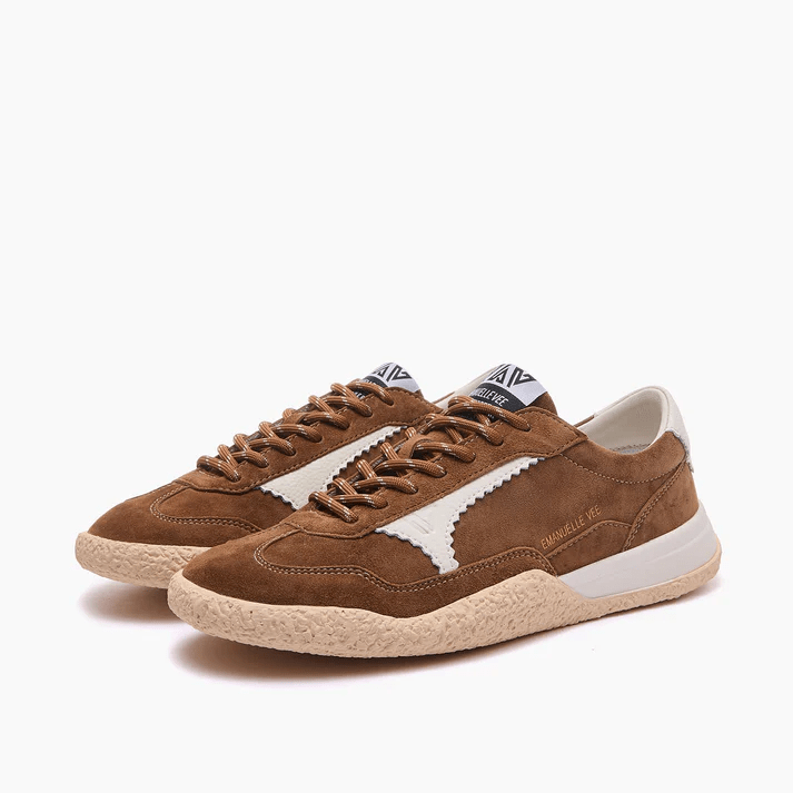 SNEAKERS IN PELLE E TESSUTO - CALZATURE - Due Piedi