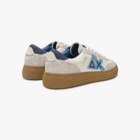 SNEAKERS IN PELLE E TESSUTO - CALZATURE - Due Piedi