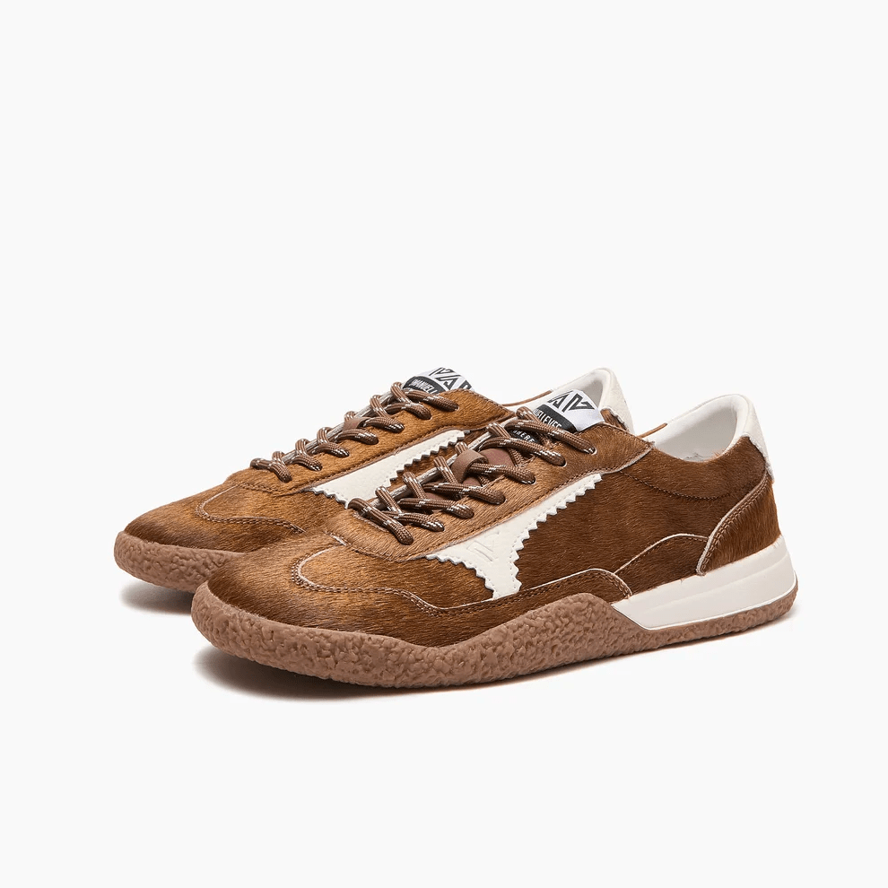 SNEAKERS IN PELLE E TESSUTO - CALZATURE - Due Piedi