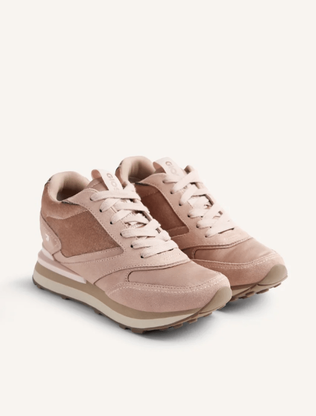 SNEAKERS IN PELLE E TESSUTO - CALZATURE - Due Piedi