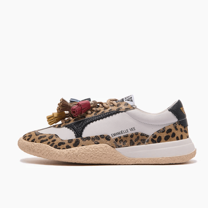 SNEAKERS IN PELLE E TESSUTO - CALZATURE - Due Piedi