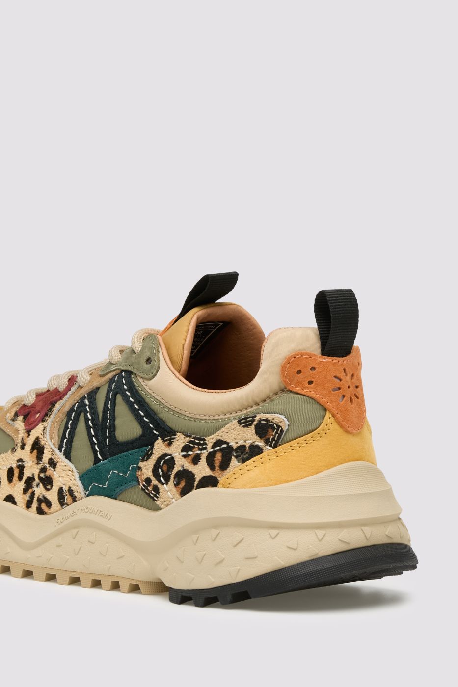 SNEAKERS IN PELLE E TESSUTO - CALZATURE - Due Piedi