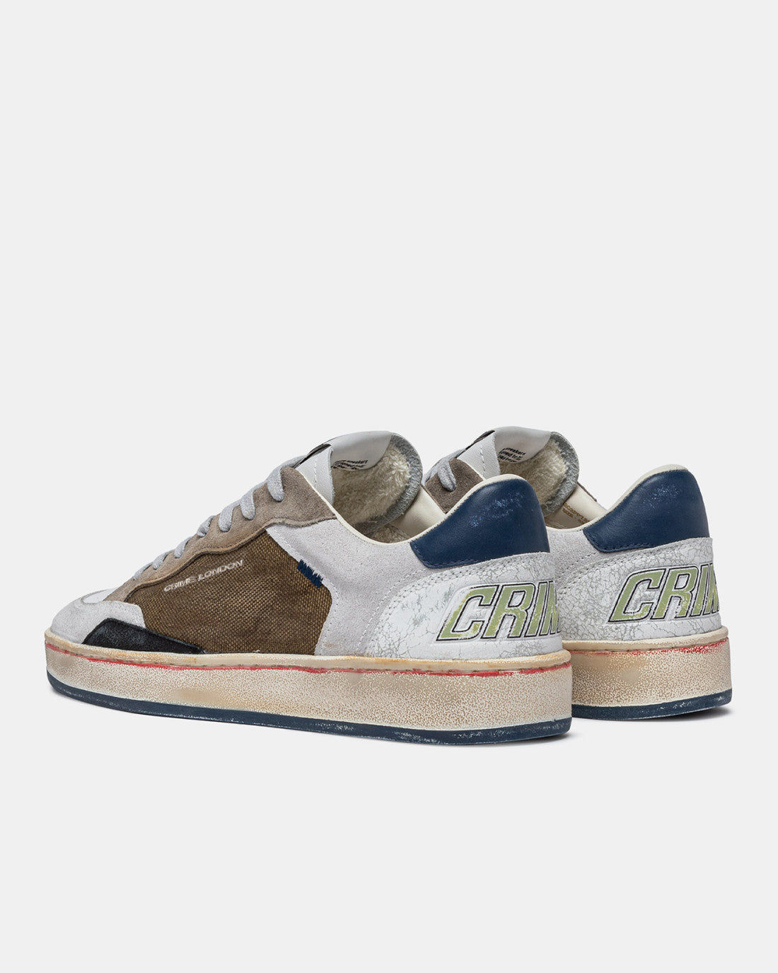 SNEAKERS IN PELLE E TESSUTO - CALZATURE - Due Piedi