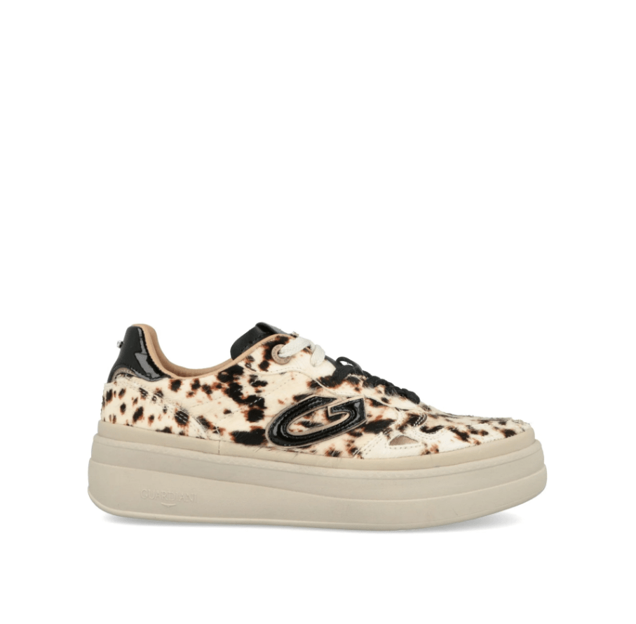 SNEAKERS IN PELLE E TESSUTO - CALZATURE - Due Piedi