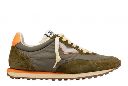SNEAKERS IN PELLE E TESSUTO - CALZATURE - Due Piedi