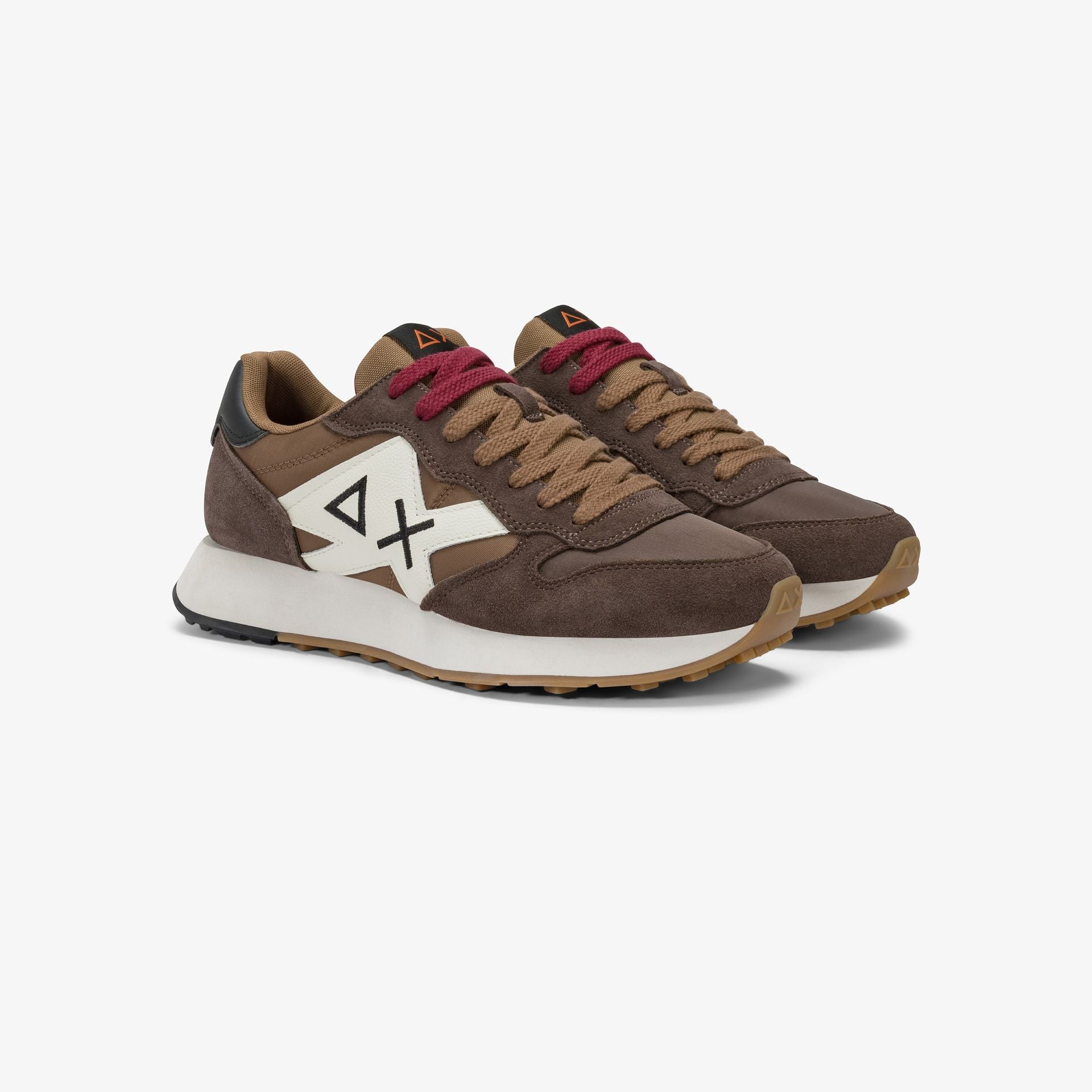 SNEAKERS IN PELLE E TESSUTO - CALZATURE - Due Piedi