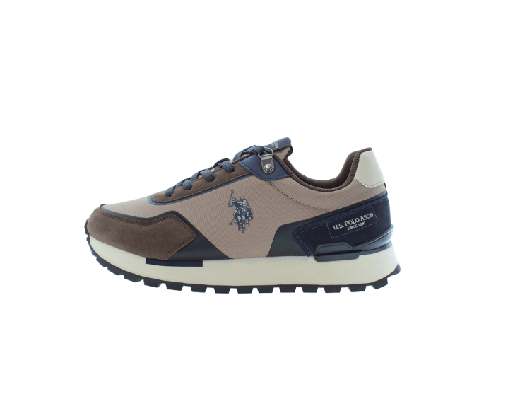 SNEAKERS IN PELLE E TESSUTO - CALZATURE - Due Piedi