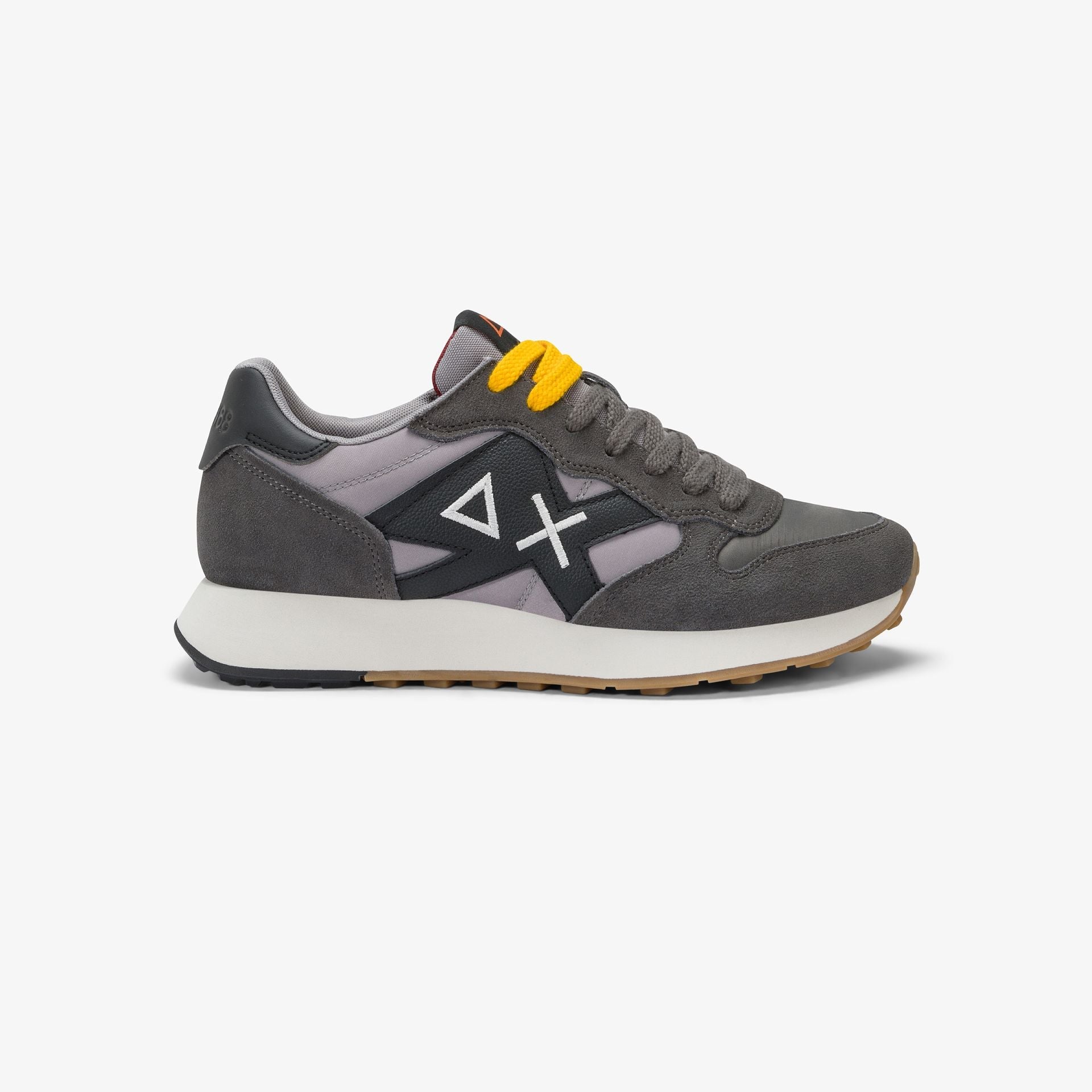 SNEAKERS IN PELLE E TESSUTO - CALZATURE - Due Piedi