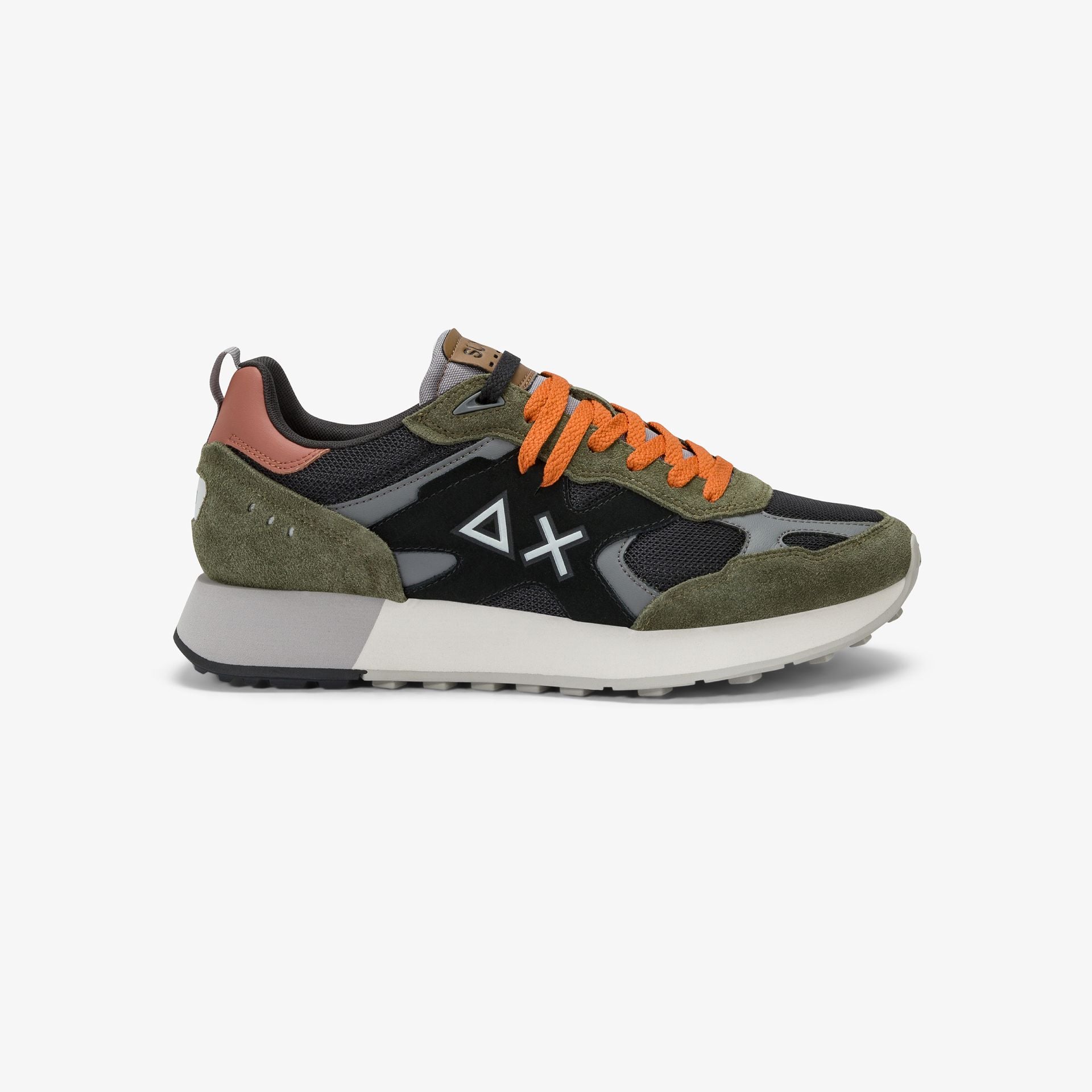 SNEAKERS IN PELLE E TESSUTO - CALZATURE - Due Piedi
