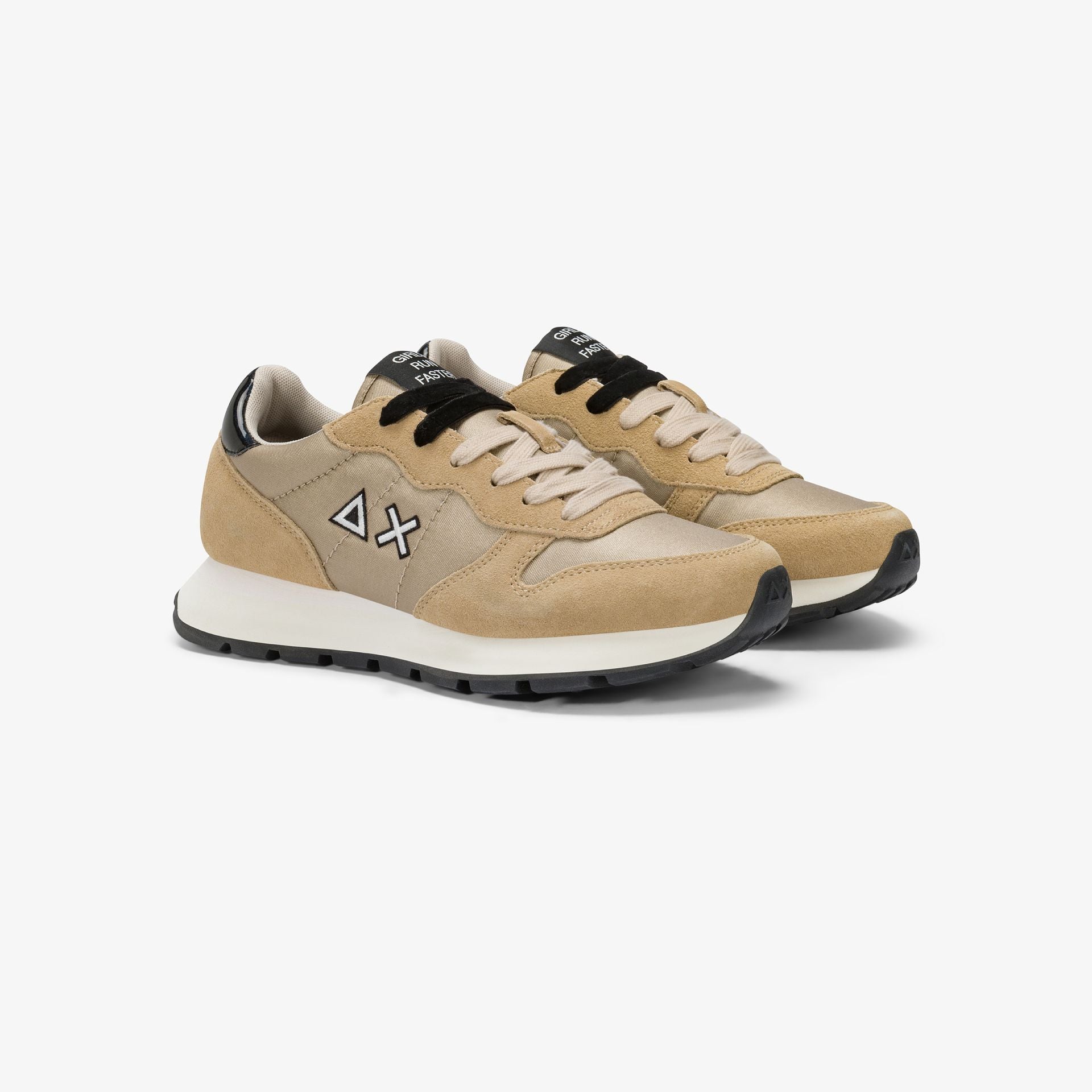 SNEAKERS IN PELLE E TESSUTO - CALZATURE - Due Piedi
