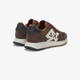 SNEAKERS IN PELLE E TESSUTO - CALZATURE - Due Piedi
