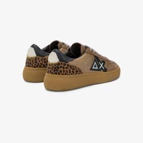 SNEAKERS IN PELLE E TESSUTO - CALZATURE - Due Piedi