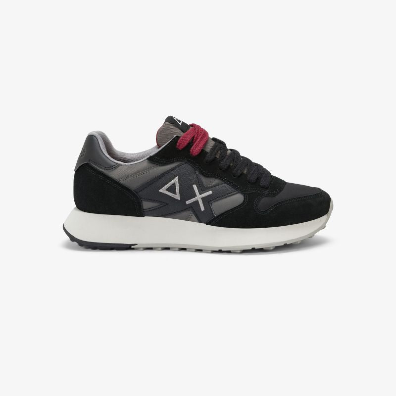 SNEAKERS IN PELLE E TESSUTO - CALZATURE - Due Piedi