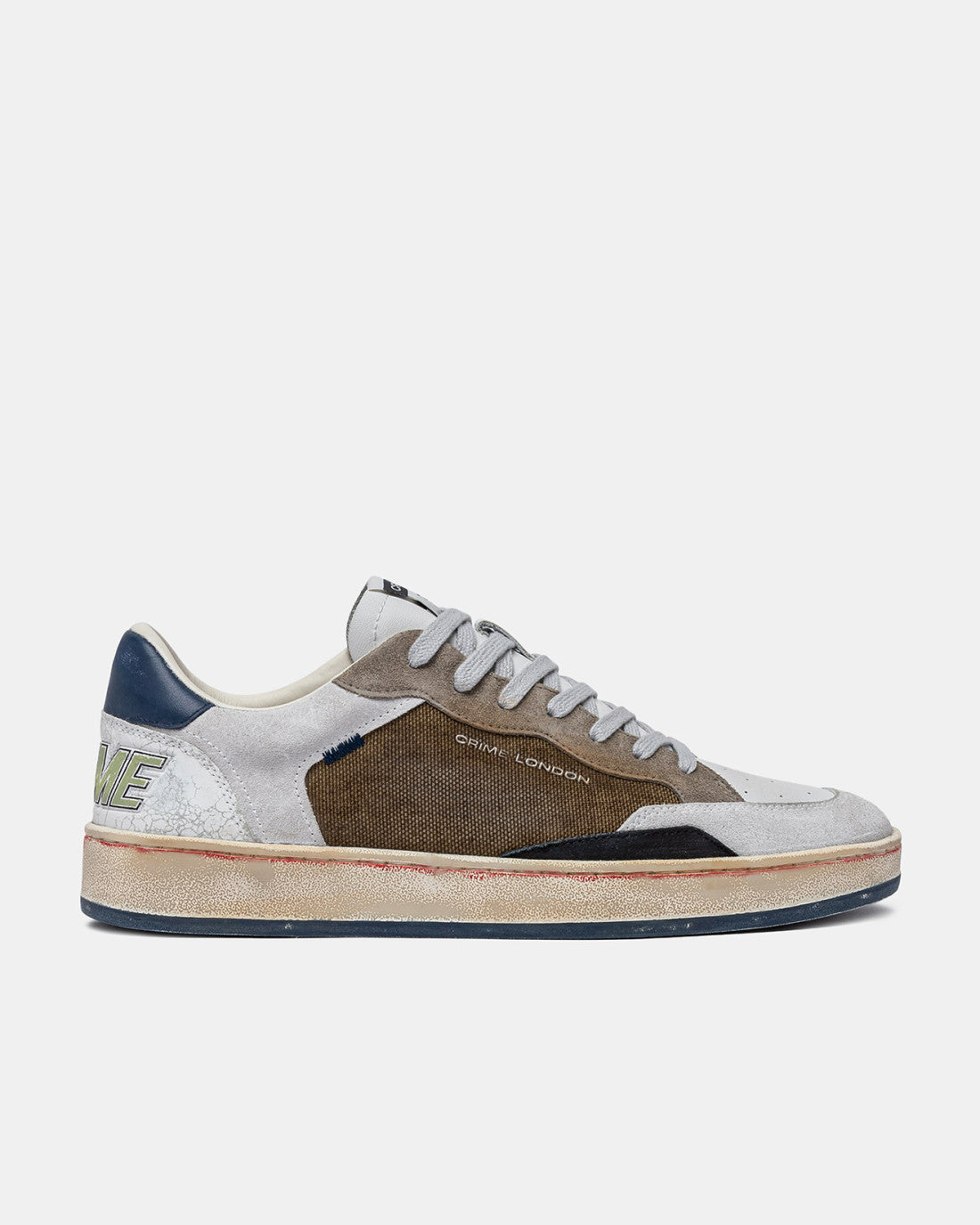 SNEAKERS IN PELLE E TESSUTO - CALZATURE - Due Piedi