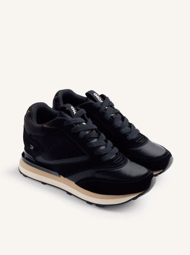 SNEAKERS IN PELLE E TESSUTO - CALZATURE - Due Piedi