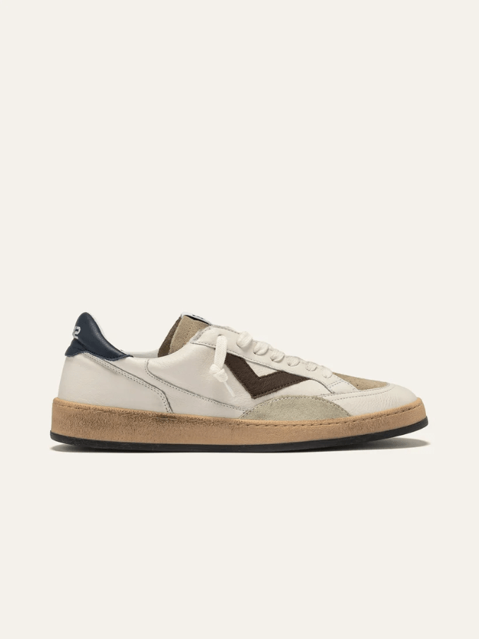 SNEAKERS IN PELLE E TESSUTO - CALZATURE - Due Piedi
