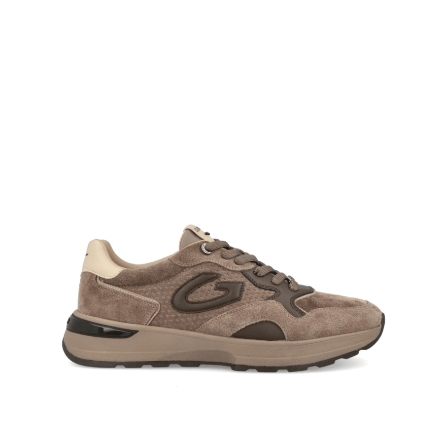 SNEAKERS IN PELLE E TESSUTO - CALZATURE - Due Piedi