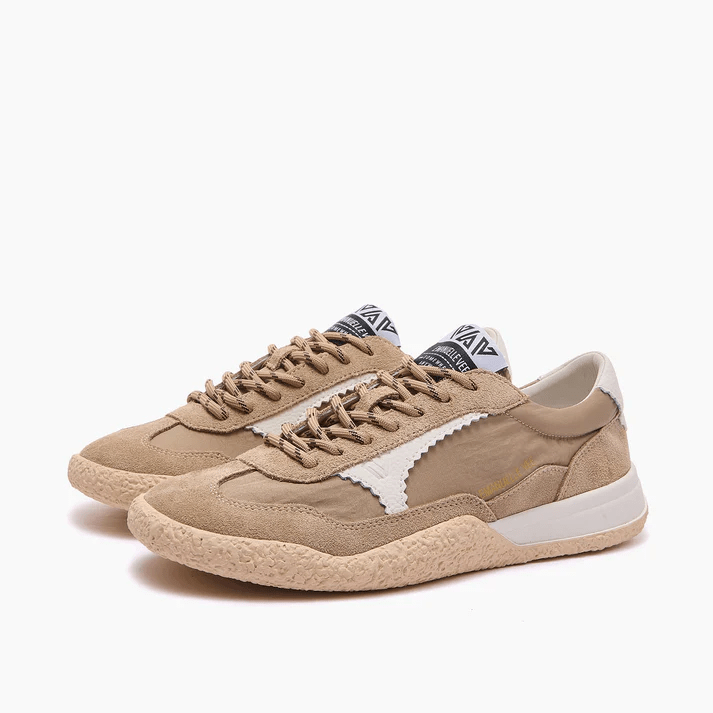 SNEAKERS IN PELLE E TESSUTO - CALZATURE - Due Piedi