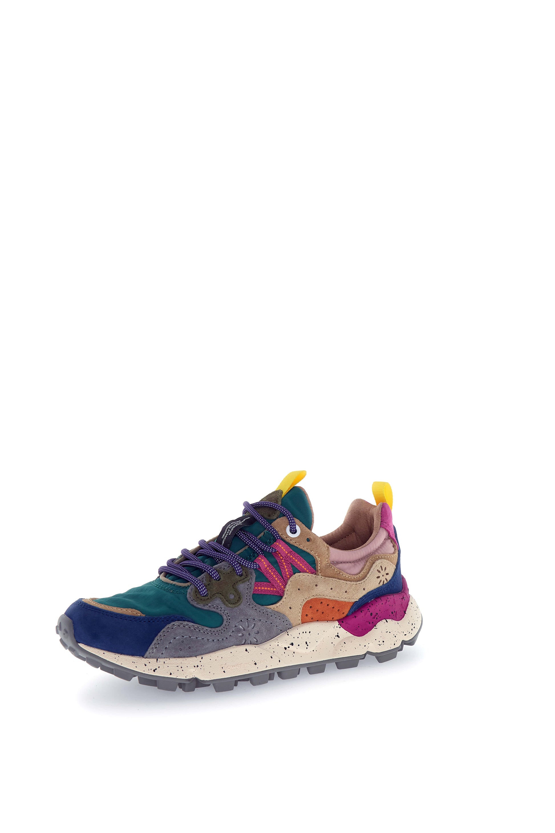 SNEAKERS IN PELLE E TESSUTO - CALZATURE - Due Piedi