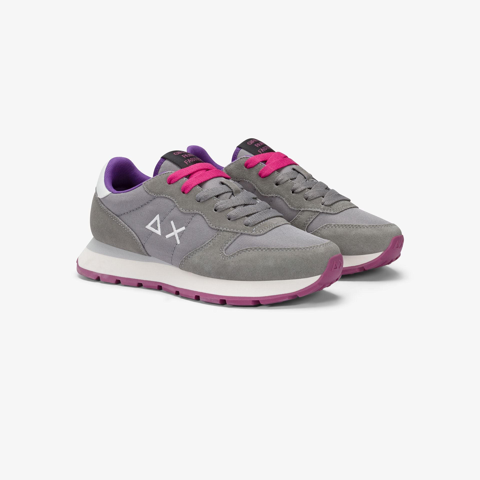 SNEAKERS IN PELLE E TESSUTO - CALZATURE - Due Piedi