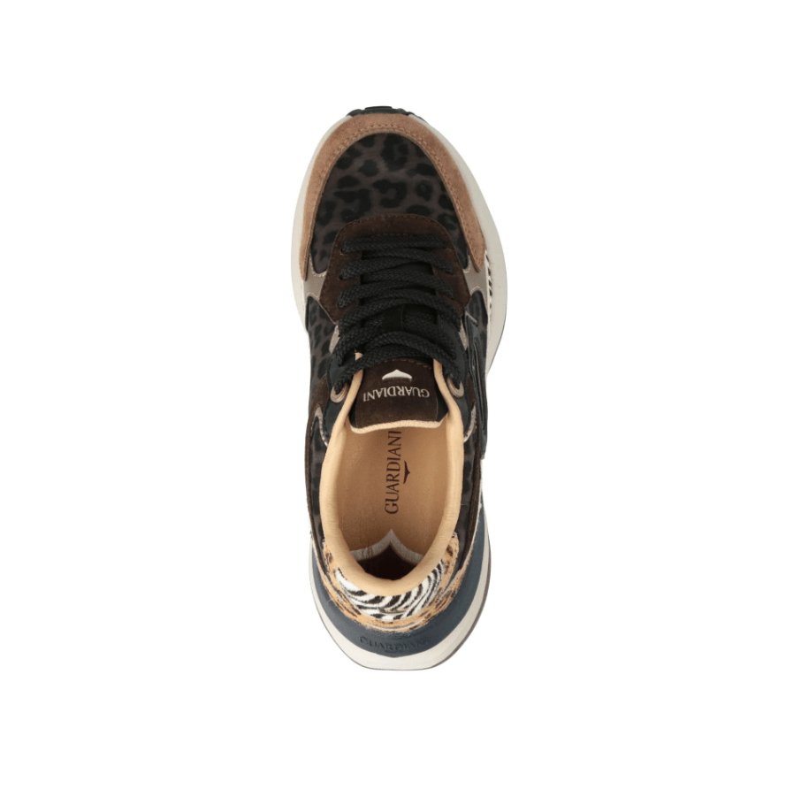 SNEAKERS IN PELLE E TESSUTO - CALZATURE - Due Piedi