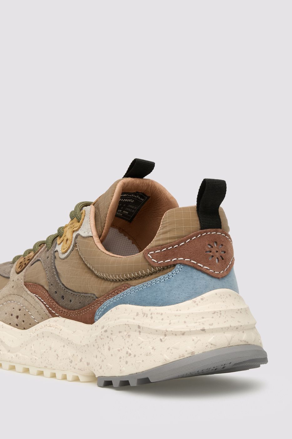 SNEAKERS IN PELLE E TESSUTO - CALZATURE - Due Piedi