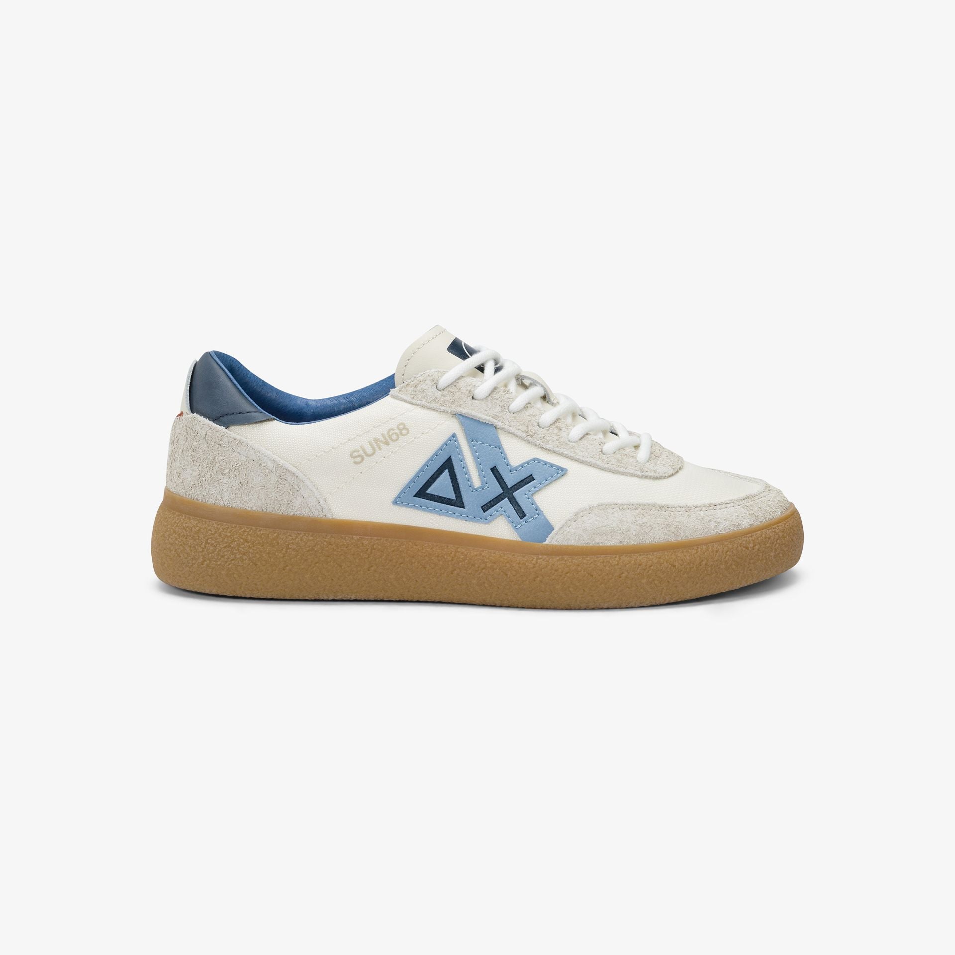 SNEAKERS IN PELLE E TESSUTO - CALZATURE - Due Piedi
